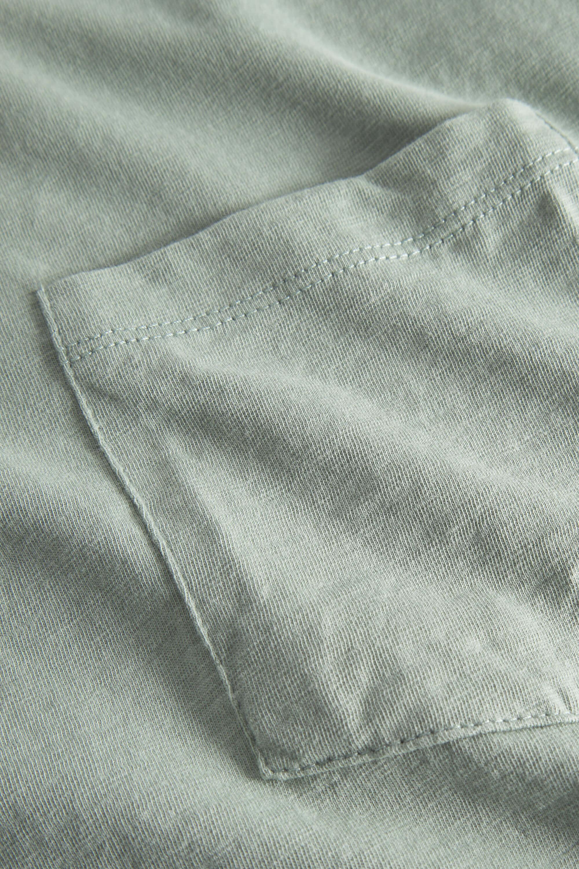 Colours & Sons Slub T-Shirt mit Brusttasche  