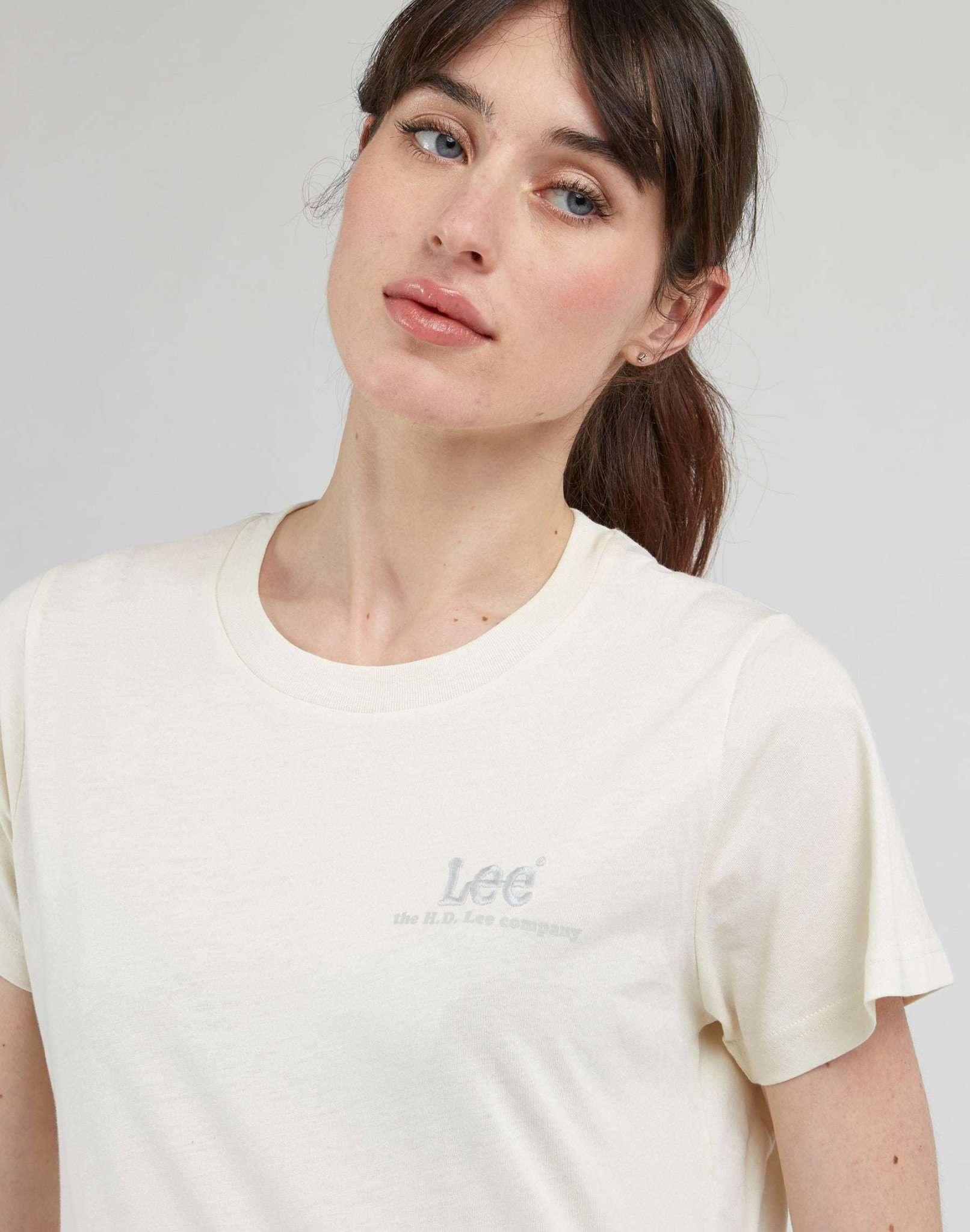 Lee  T-shirt da donna con logo piccolo Lee 