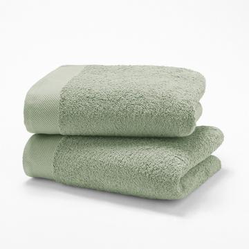 Lot 2 serviettes éponge 500 g/m2