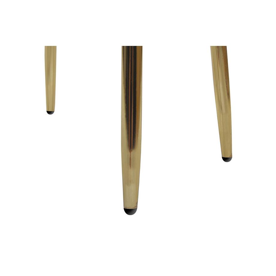 Beliani Banc de rangement en Velours Moderne DURHAM  