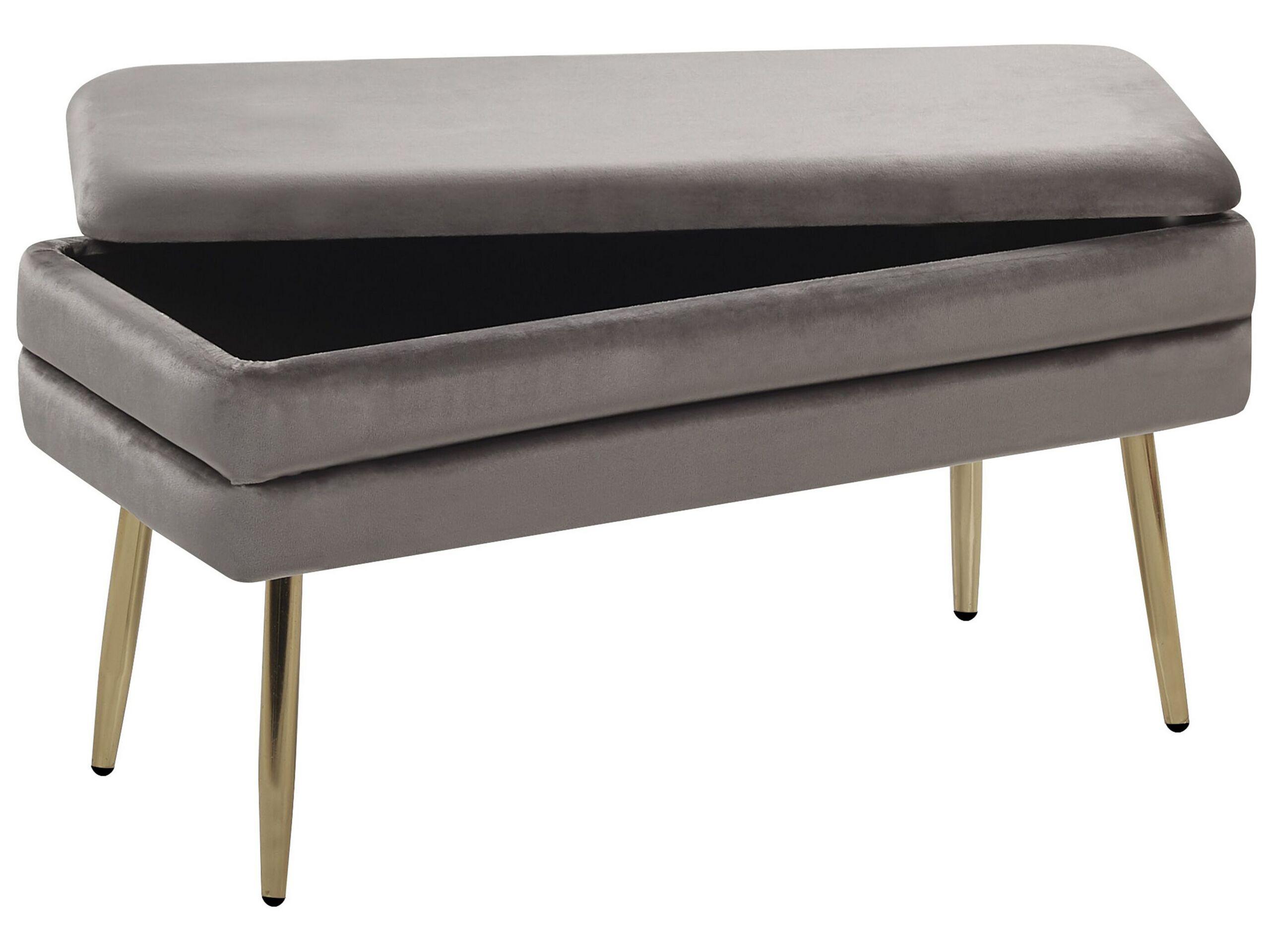 Beliani Banc en Velours Moderne DURHAM  