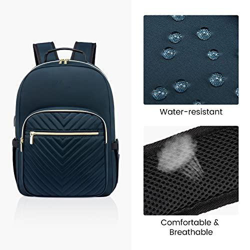 Only-bags.store Rucksack, wasserdichte Laptop-Tasche Tagesrucksäcke Eleganter Schulrucksack mit USB-Ladeanschluss  