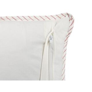 Beliani Lot de 2 coussins décoratifs en Coton Cottage CELTIS  