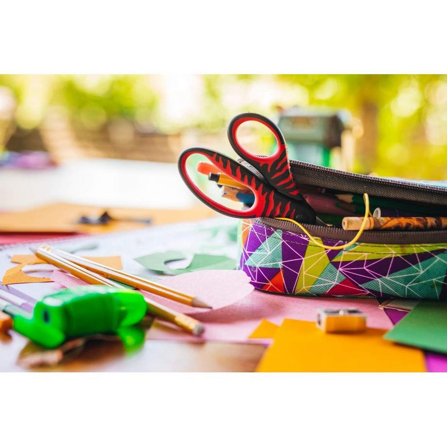 Fiskars Kinderschere Softgrip Edelstahl Universal  