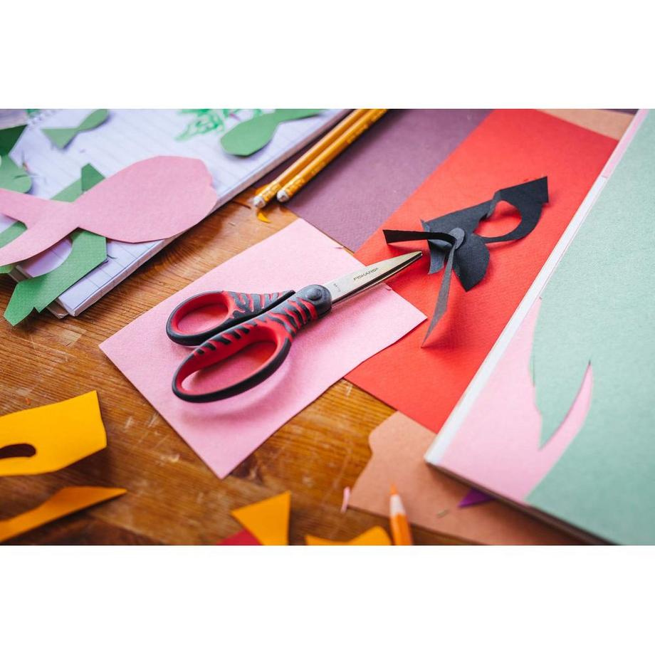 Fiskars Kinderschere Softgrip Edelstahl Universal  