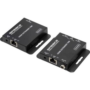 Speaka Professional 4K HDMI Extender (Verlängerung) über Netzwerkkabel