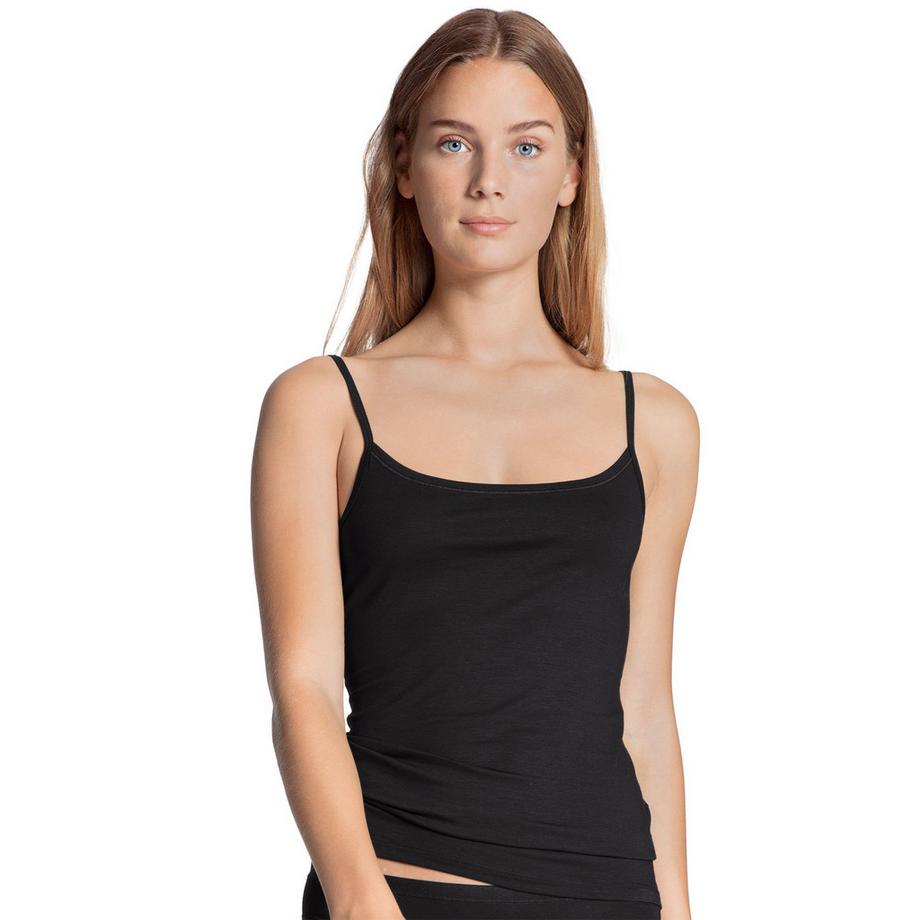 CALIDA Stretch Natural Comfort Spaghetti Top 2er Pack  