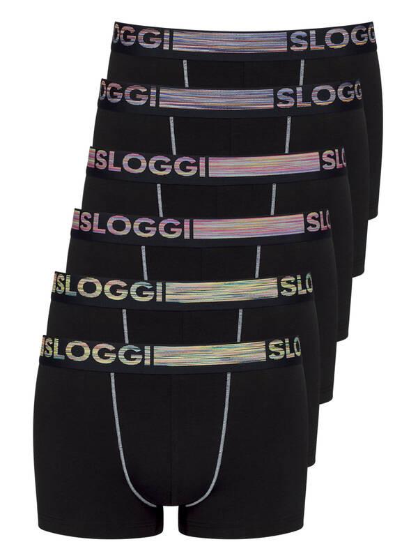 sloggi  Boxershort  6er Pack Figurbetont 