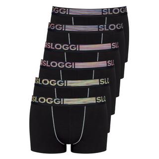 sloggi  Boxershort  6er Pack Figurbetont 