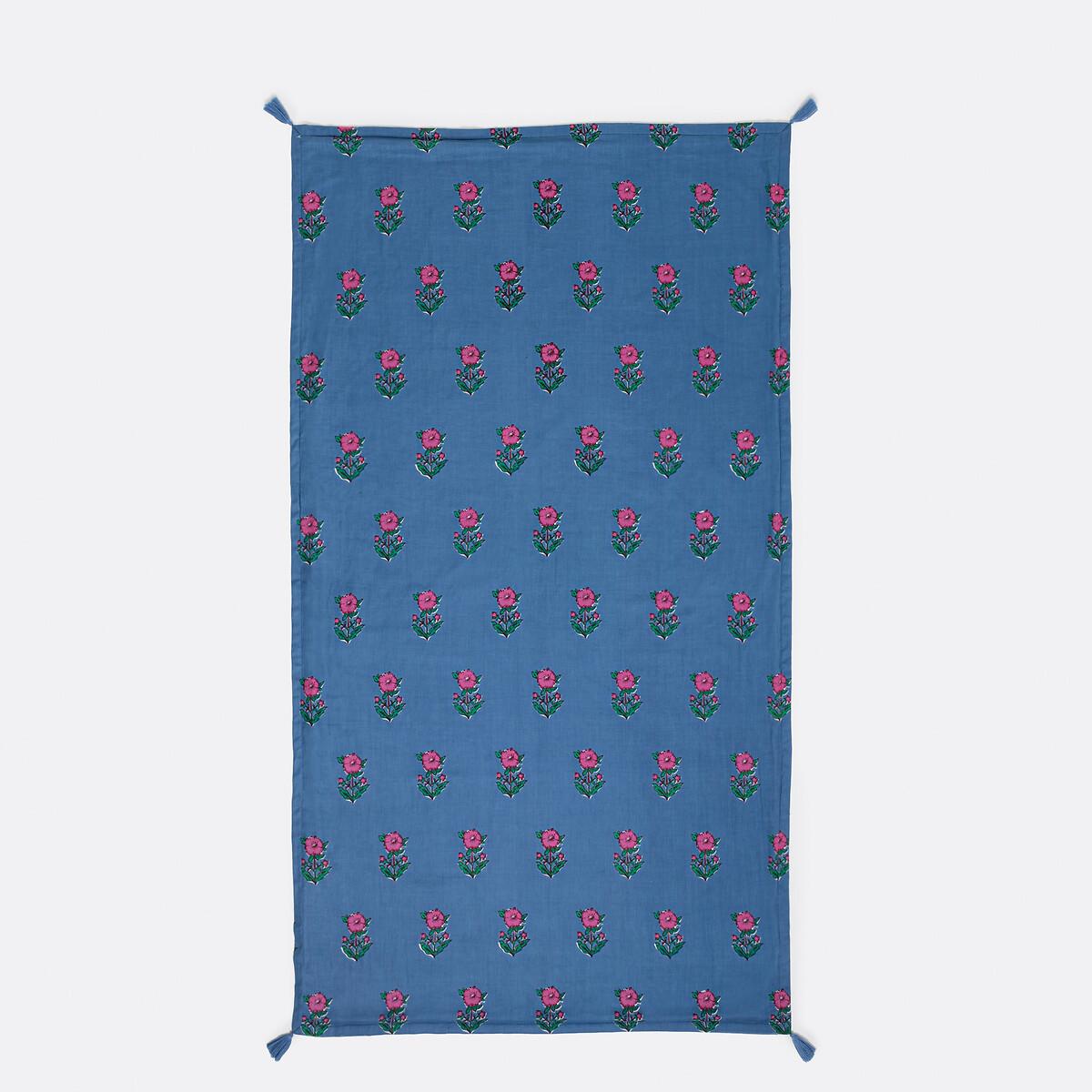 La Redoute Intérieurs XL-Hamamtuch Alanis mit Blumenmuster und Frottee-Rückseite  