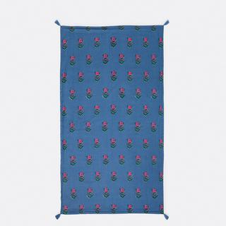 La Redoute Intérieurs XL-Hamamtuch Alanis mit Blumenmuster und Frottee-Rückseite  