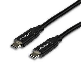 STARTECH.COM  Câble USB-C vers USB-C avec Power Delivery 5A de 2 m - USB 2.0 - Noir 