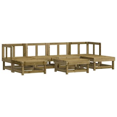 VidaXL set salotto da giardino Legno di pino impregnato  