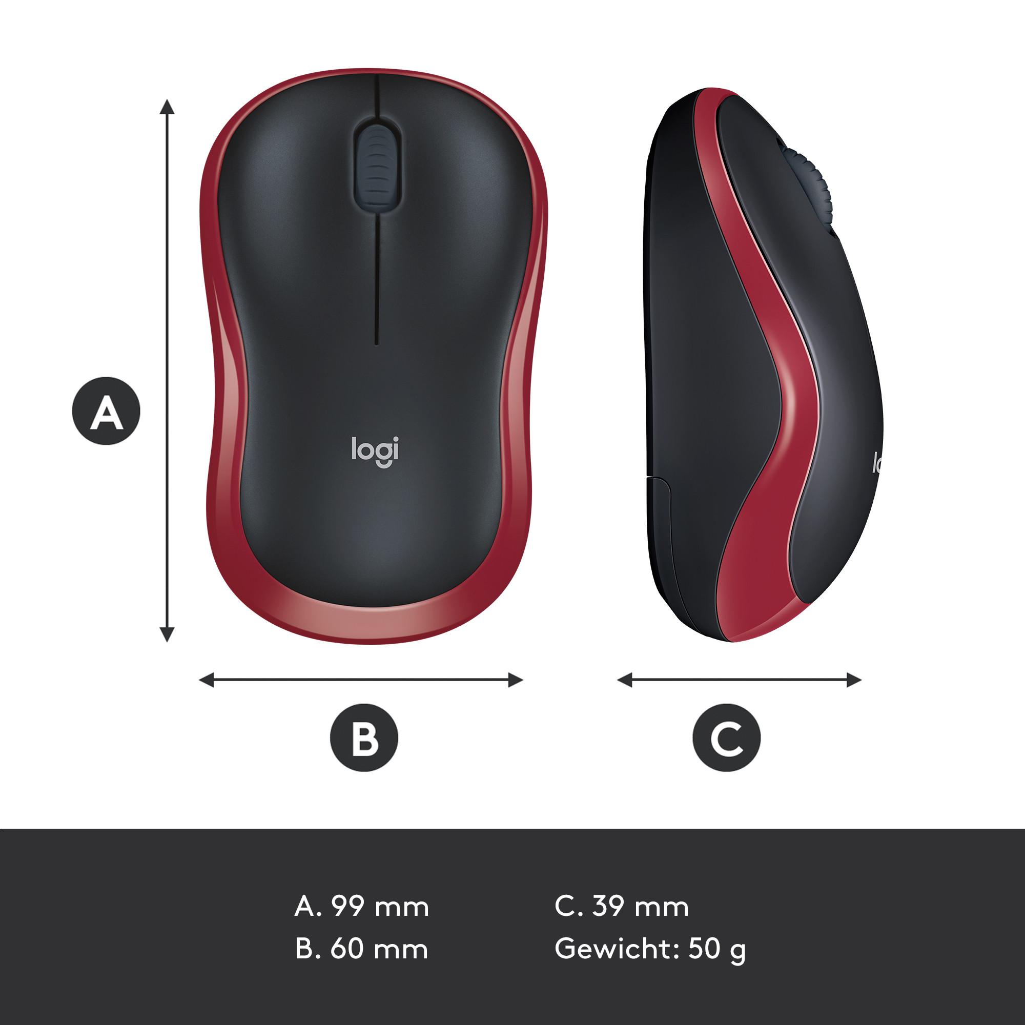 Logitech  Souris sans fil  M185 