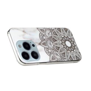 Cover-Discount  iPhone 14 Pro - Custodia siliconica Marmo 