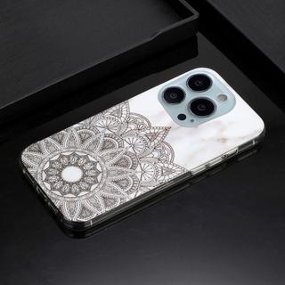 Cover-Discount  iPhone 14 Pro - Silikon Gummi Case Marble 