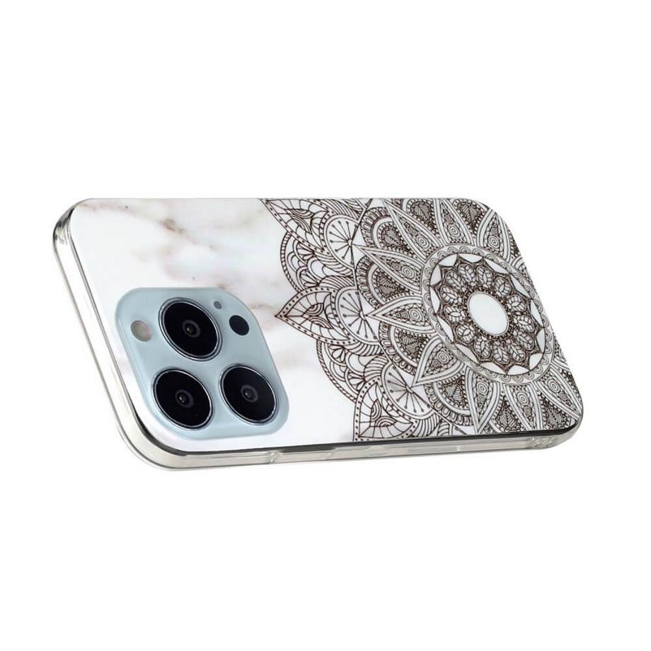 Cover-Discount  iPhone 14 Pro - Coque en silicone Marble 