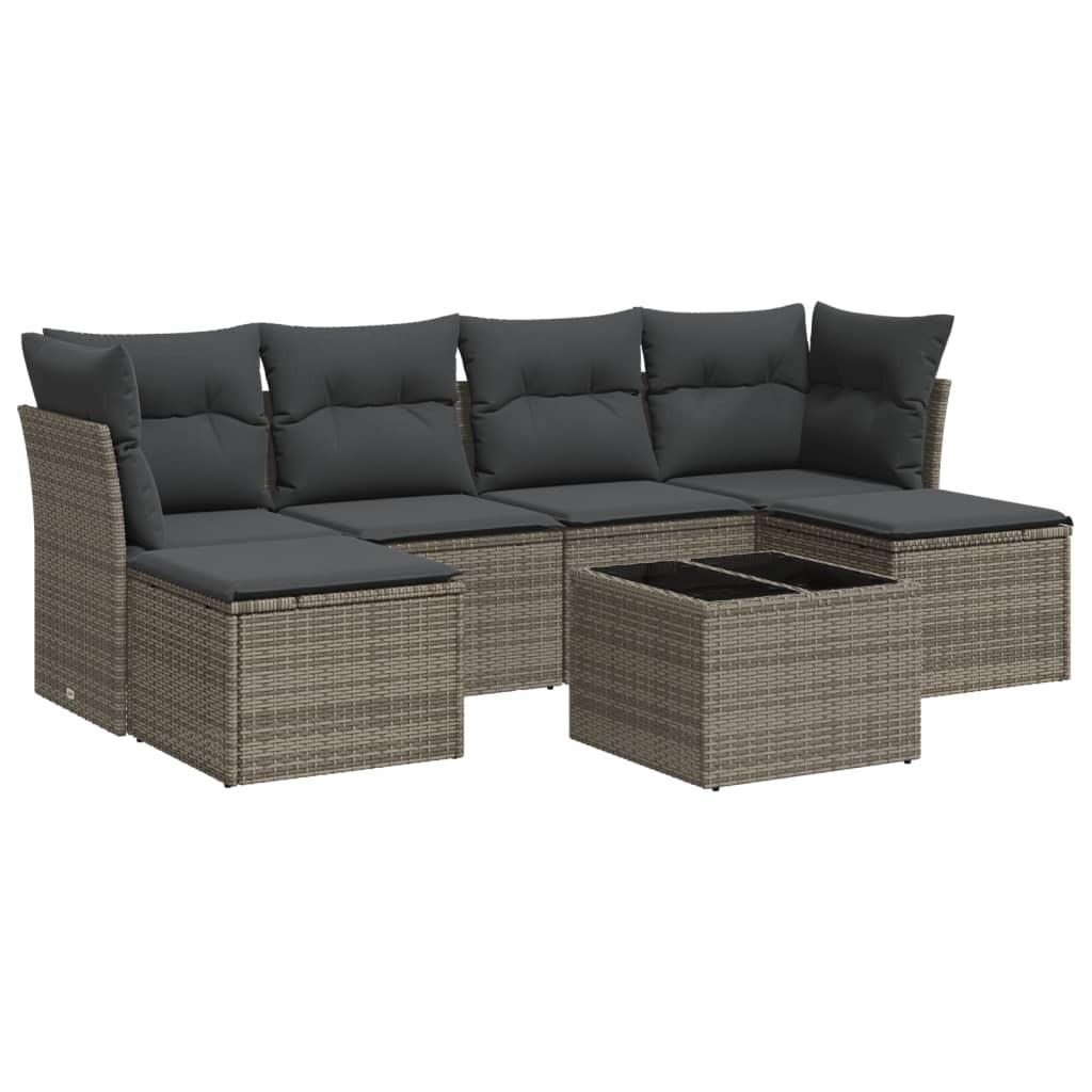 VidaXL Garten sofagarnitur poly-rattan  