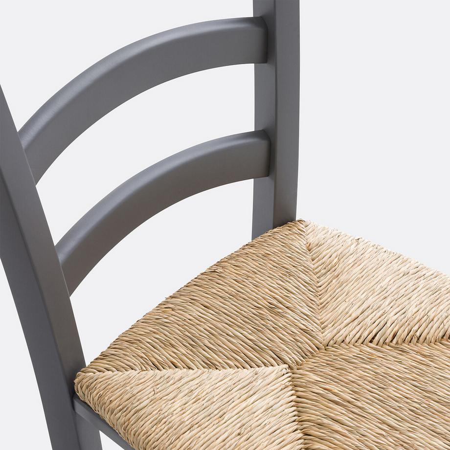 SO'HOME Lot de 2 chaises paysannes  