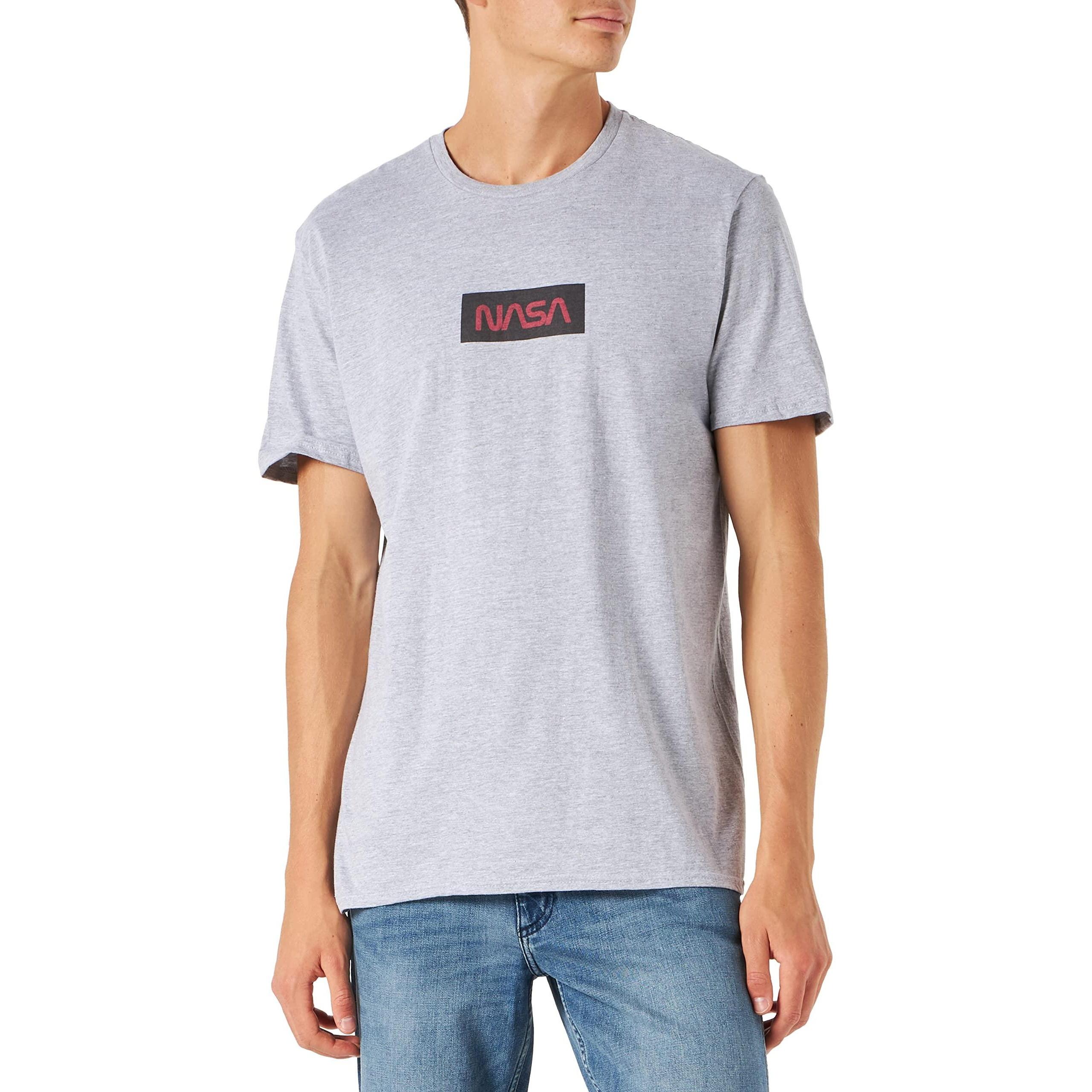 Nasa Box Logo Print T-Shirt  