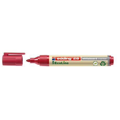 Edding Edding 28 EcoLine evidenziatore 1 pz Rosso  