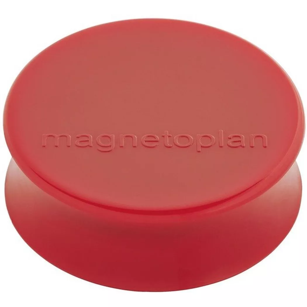 MAGNETOPLAN Magnet Ergo Large 10 Stk. 1665006 rot 34mm