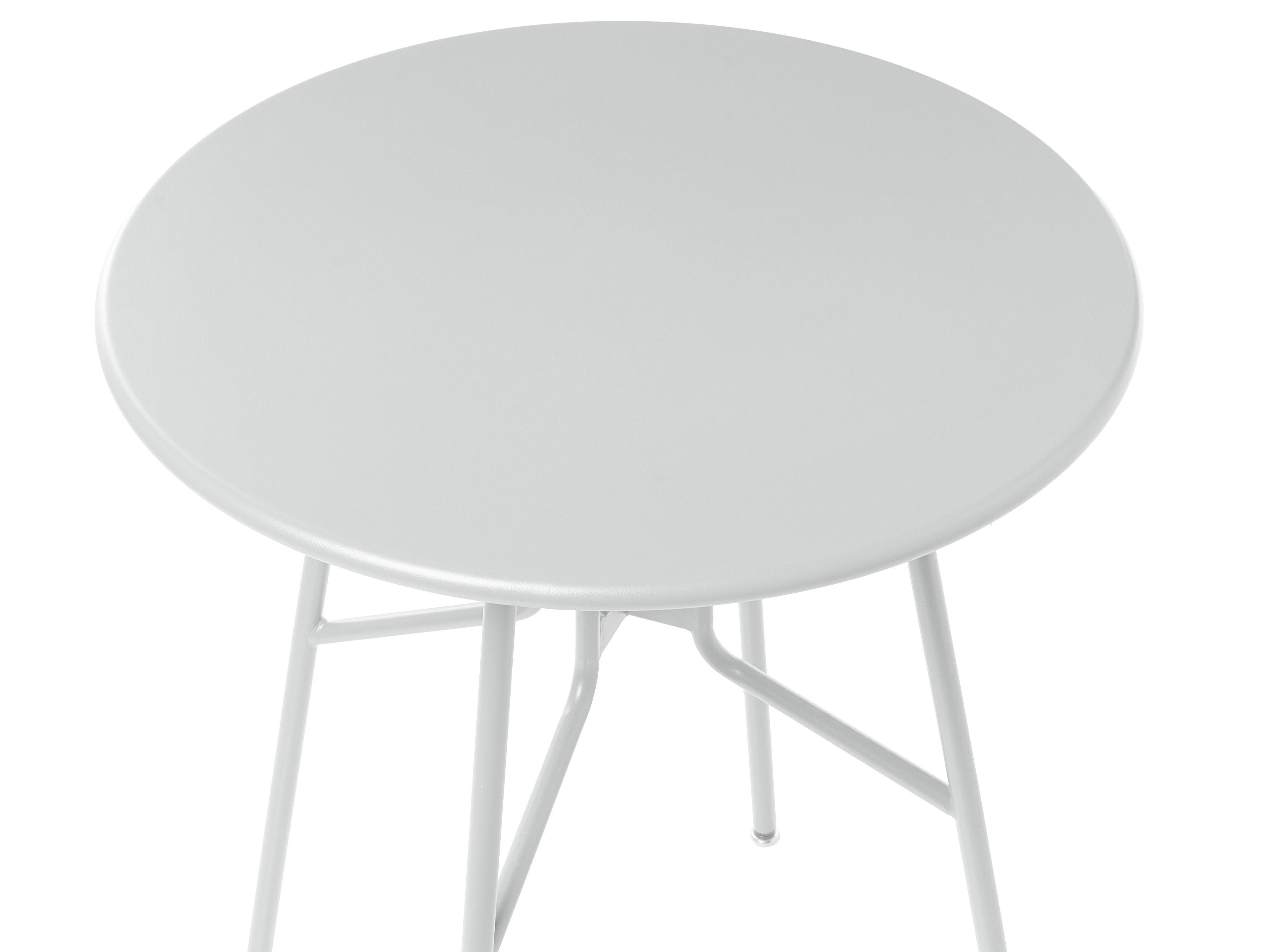 Beliani Tavolino Bistrot en Ferro Classico TALTAL  