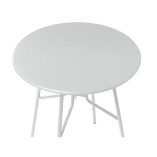 Beliani Tavolino Bistrot en Ferro Classico TALTAL  