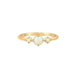 Elli  Ring Vintage Look Opal 