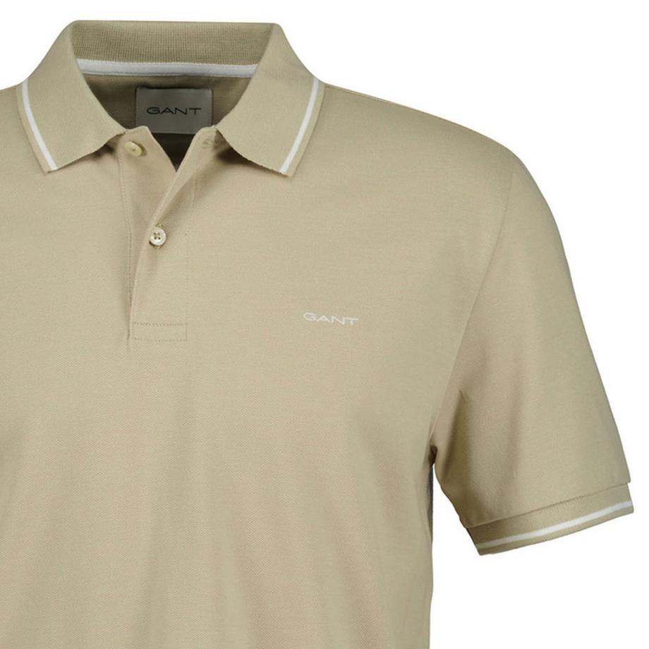 GANT Polo Uomini Confezione da 1 Vestibilità confortevole-TIPPING PIQUE POLO  