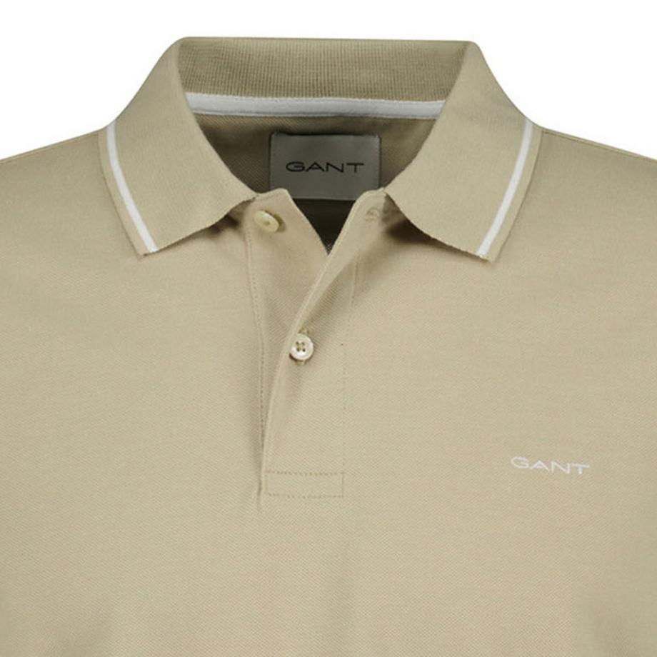 GANT Polo Uomini Confezione da 1 Vestibilità confortevole-TIPPING PIQUE POLO  