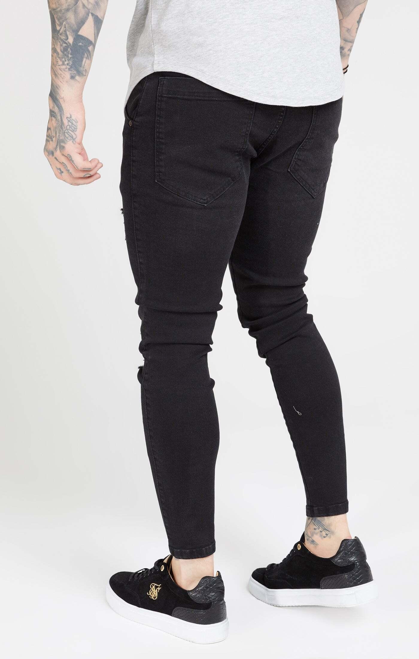 Sik Silk  Jean Skinny Essential Distressed Skinny Jean 