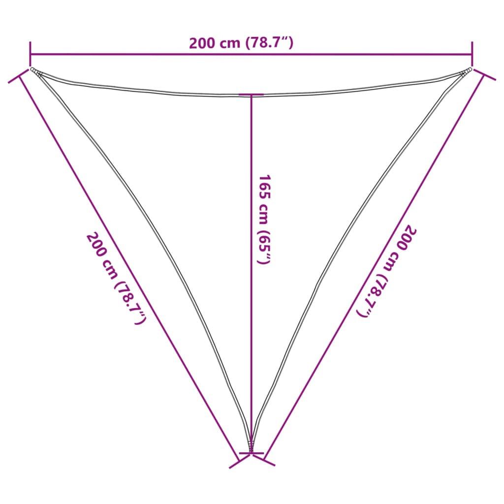 VidaXL vela parasole  