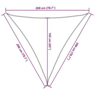 VidaXL vela parasole  