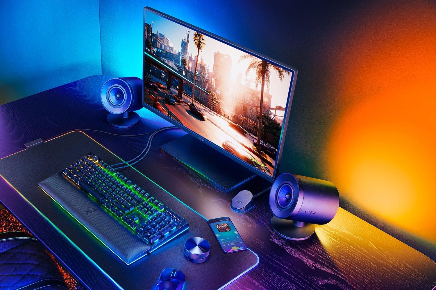 RAZER  Nommo V2 Pro Range completo Nero Con cavo e senza cavo 