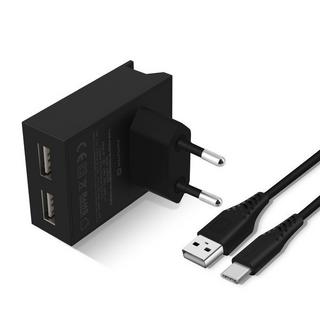 SWISSTEN  Caricatore USB Slim Cavo USB-C Swissten 