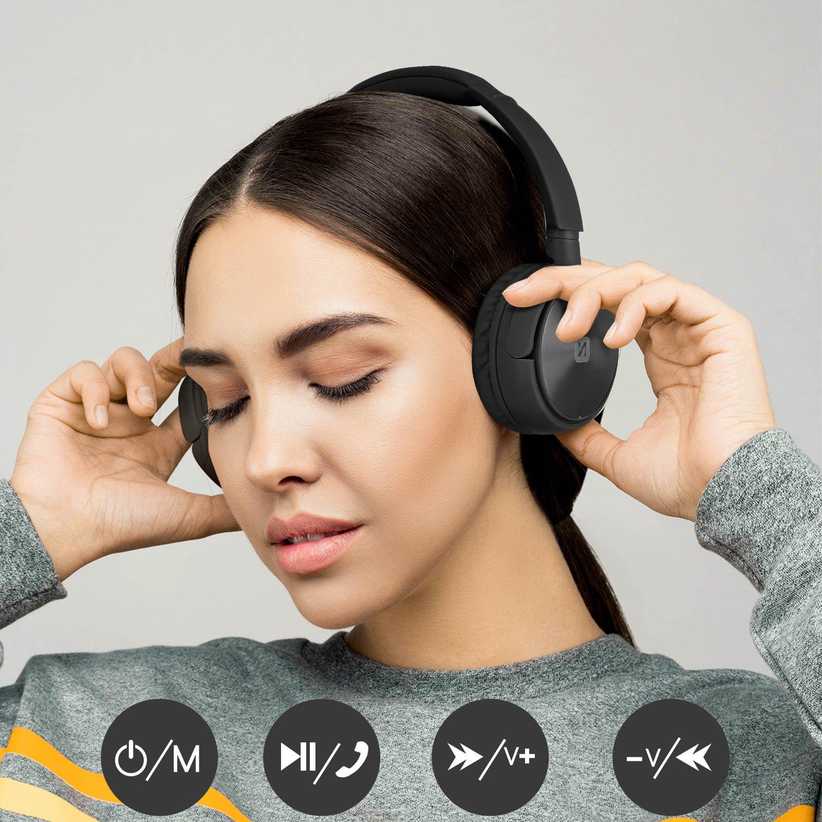 SWISSTEN  Cuffie Bluetooth Swissten Trix - nero 