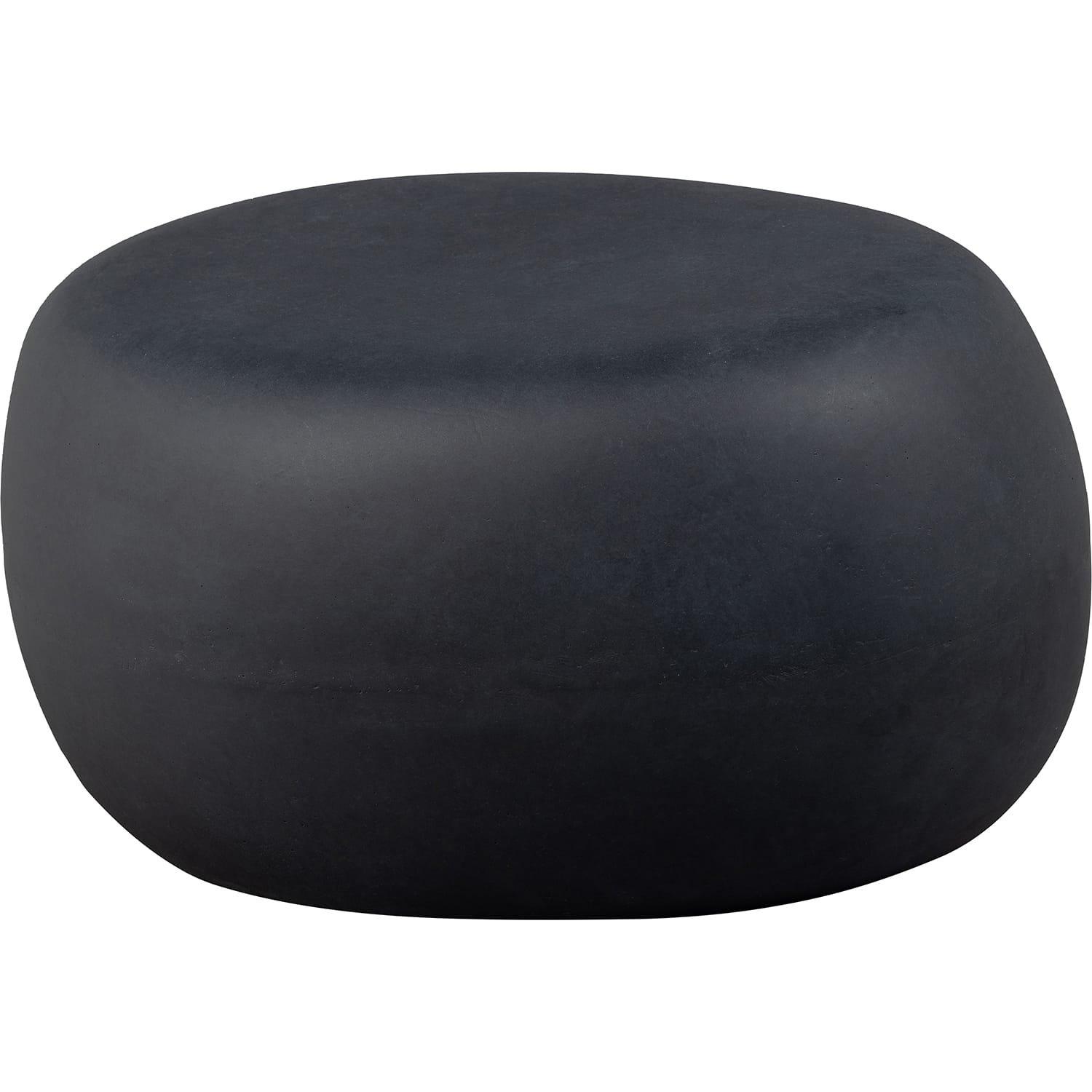 mutoni Table basse Pebble anthracite 65x49  