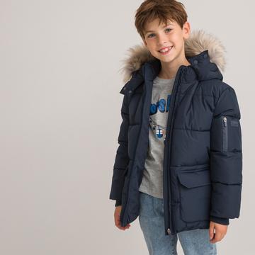 Gesteppte Winterjacke mit Kapuze