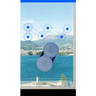 Blue Chilli Automatischer Fensterreiniger mit Wasser-Sprühfunktion und Fernbedienung  