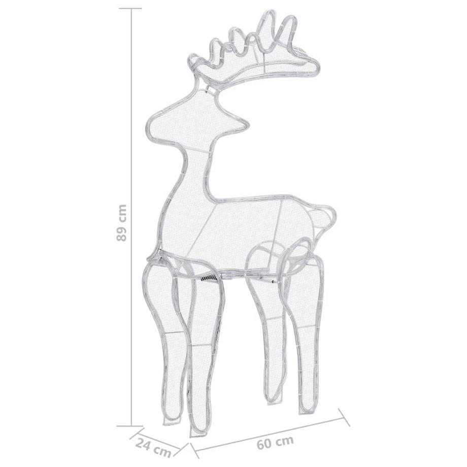 VidaXL Rentier weihnachtsdekoration  