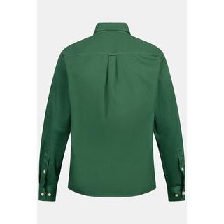 Sthuge  Camicia STHUGE dalla vestibilità moderna con maniche lunghe e colletto ad apertura inglese verde medio 