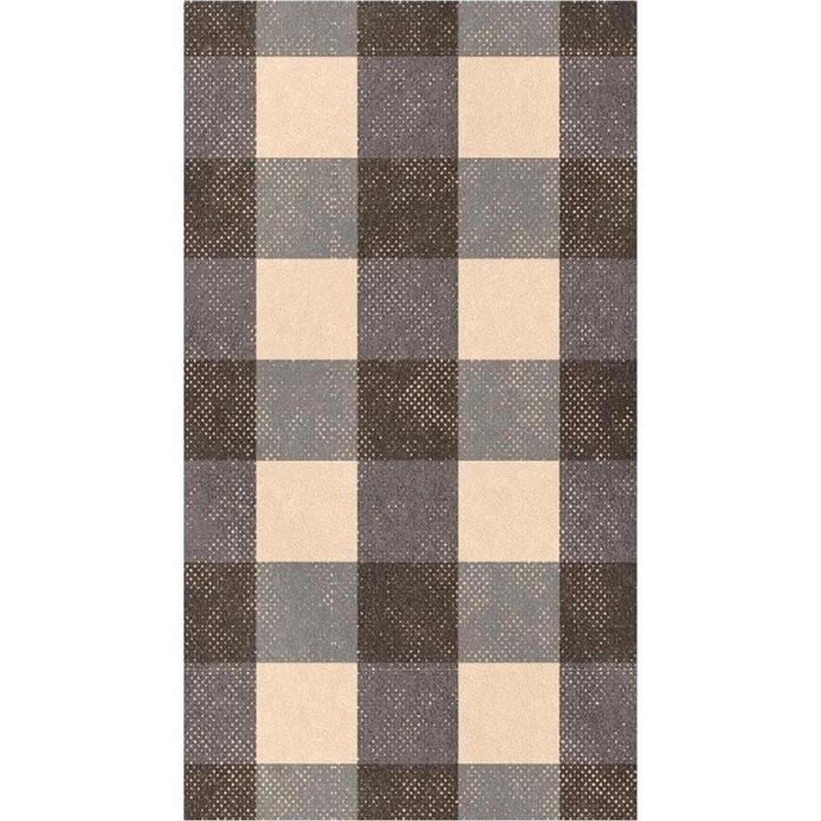 Serviettes en papier à carreaux