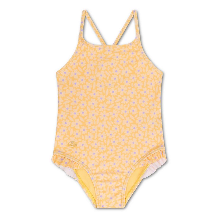 Swim Essentials  Badeanzug ädchen 122128 Yellow Flowers 