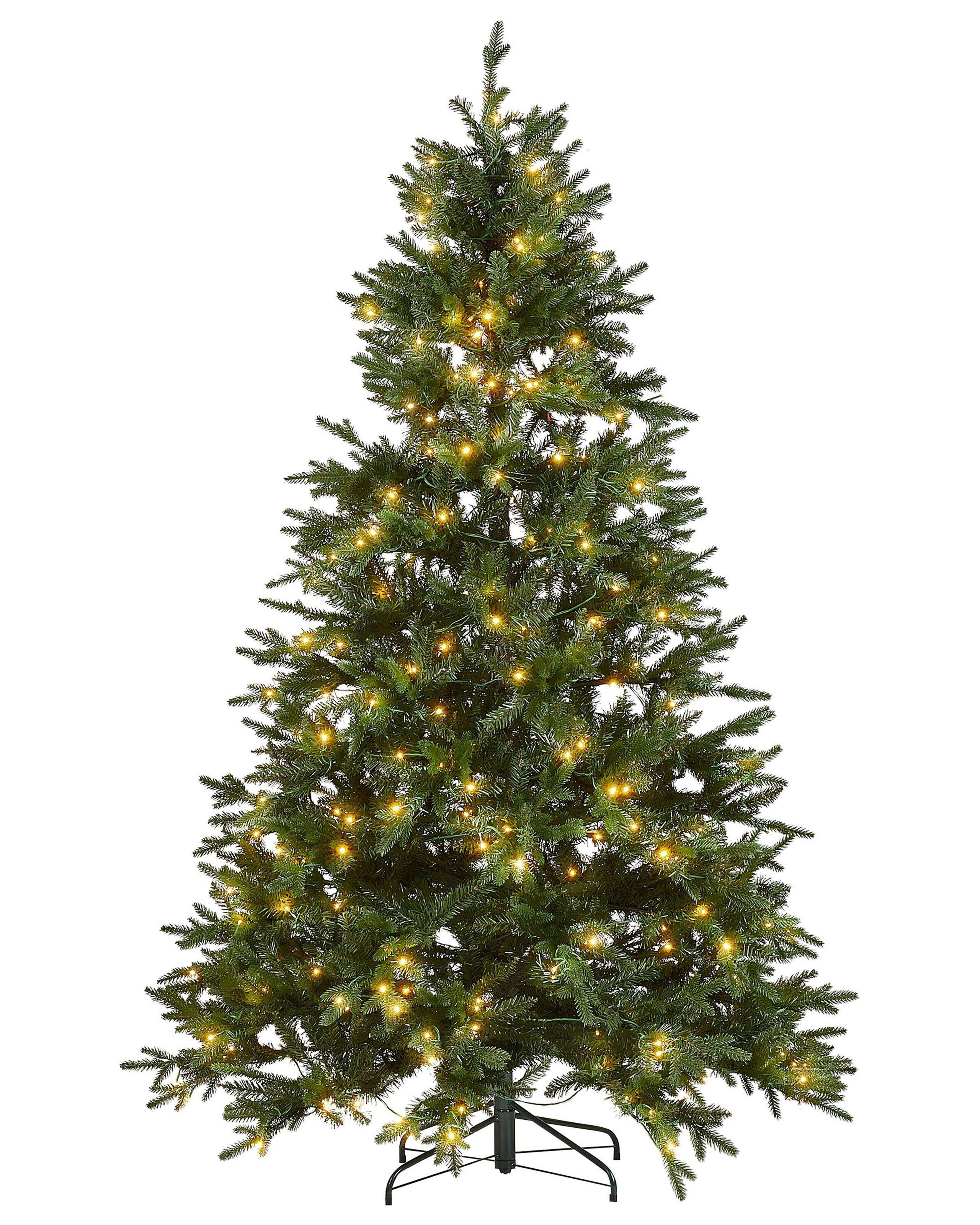 Beliani Albero di Natale pre illuminato en Materiale sintetico FIDDLE  