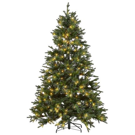 Beliani Albero di Natale pre illuminato en Materiale sintetico FIDDLE  