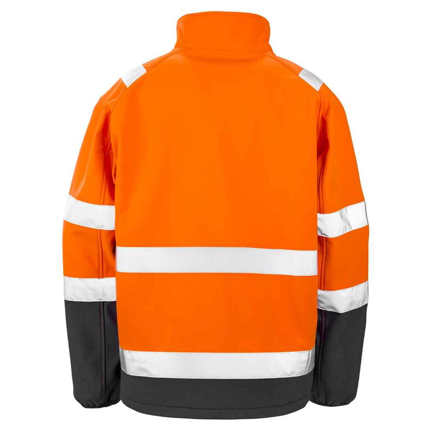 Result  Erwachsene SafeGuard Bedruckbare Safety Soft Shell Jacke 