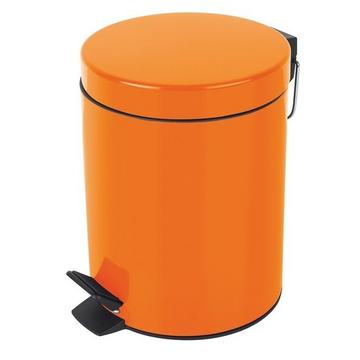 Badezimmer Treteimer Steel SYDNEY 5L Orange