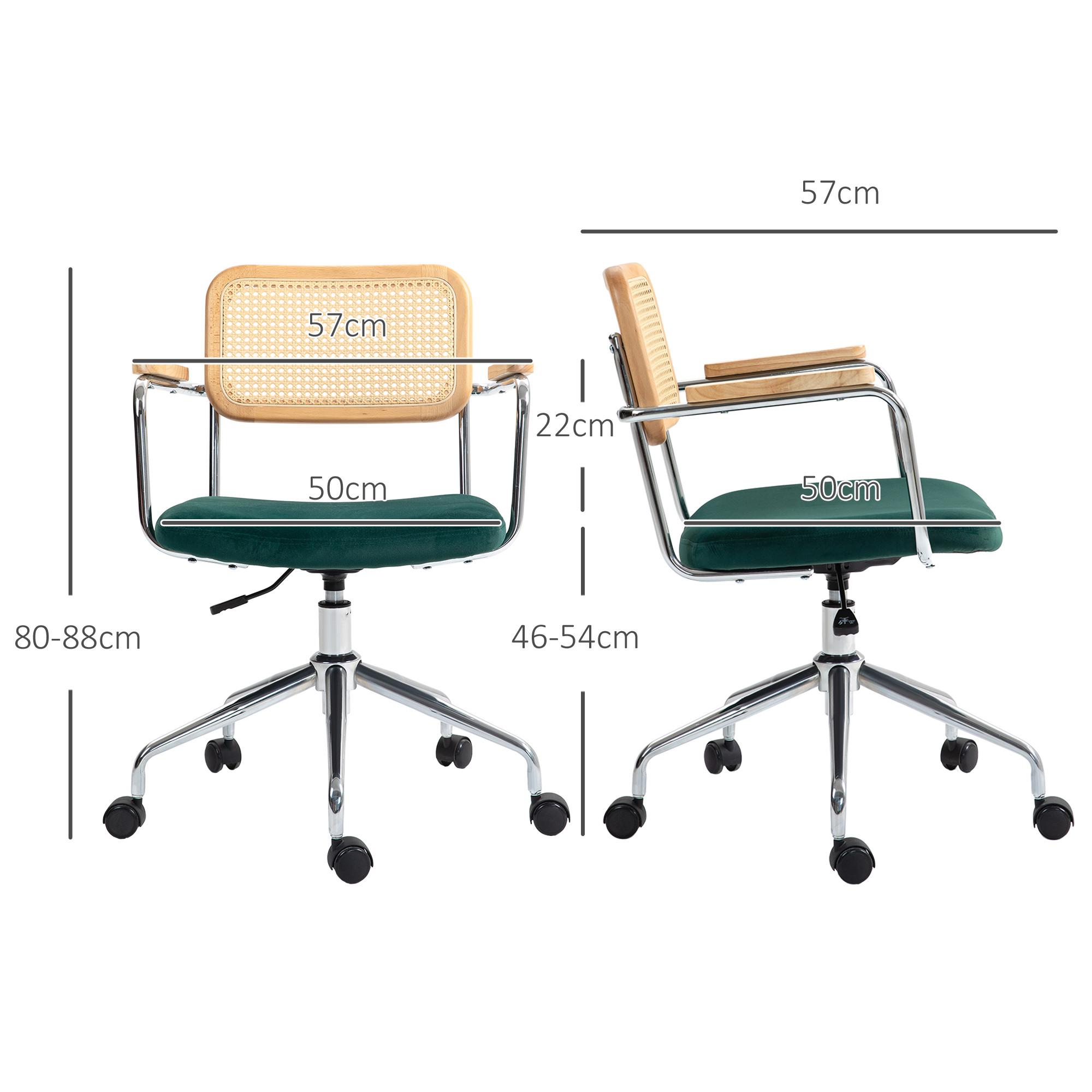 HOMCOM Chaise de bureau  
