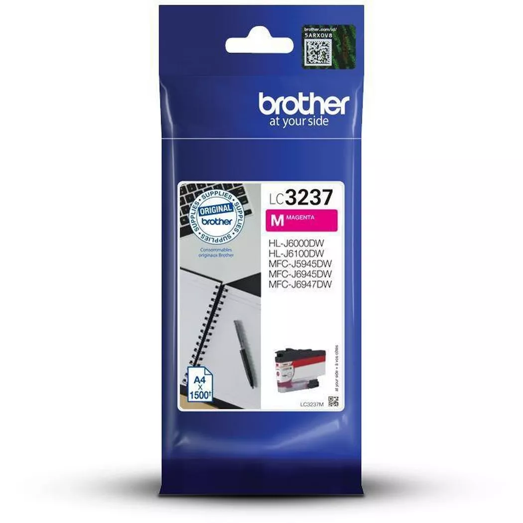 Brother – Tintenpatrone magenta LC-3237M MFC-J5945DW 1500 Seiten, One Size